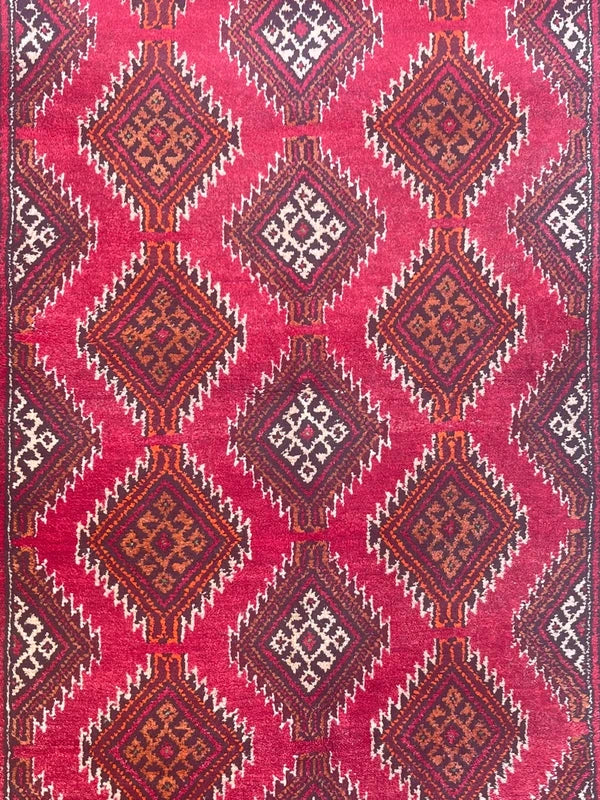 Beautiful handmade tribal wool rug, approx 178 x 100 cm — photograph 8