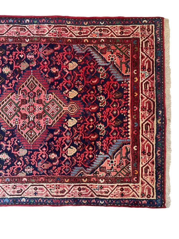 Authentic Hand-Knotted Persian Taj Abad Wool Runner (295 x 104 cm) — photograph 8