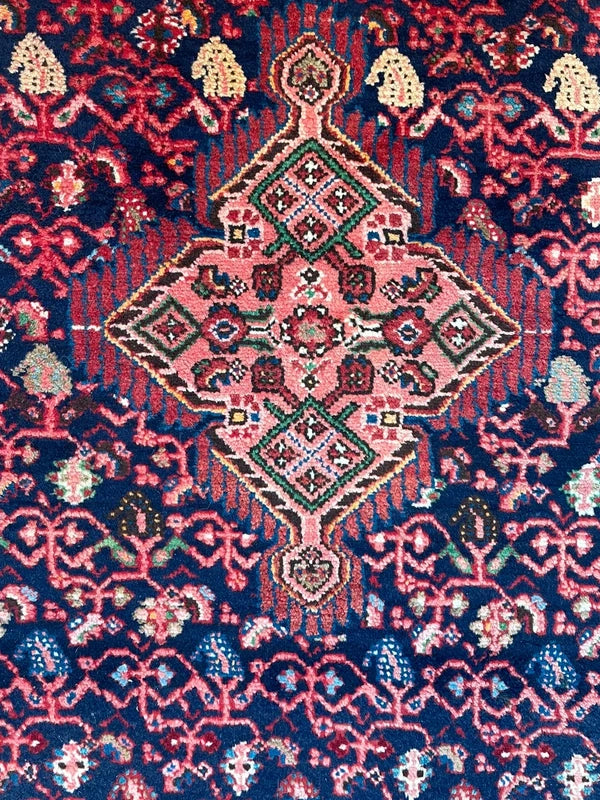 Authentic Hand-Knotted Persian Taj Abad Wool Runner (295 x 104 cm) — photograph 14