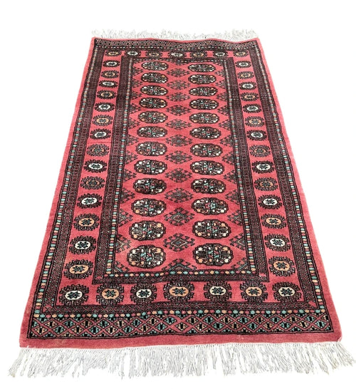 Hand Knotted Bokhara Rug 155x93cm — photograph 1