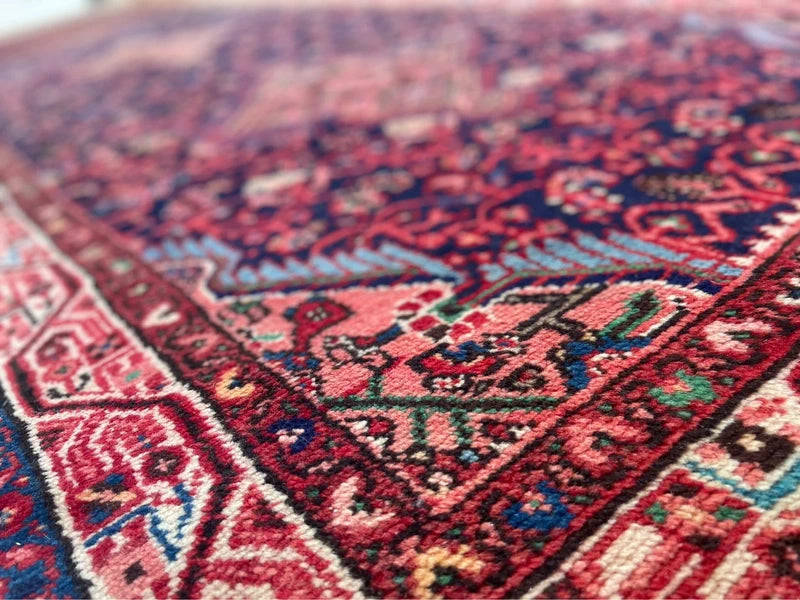 Authentic Hand-Knotted Persian Taj Abad Wool Runner (295 x 104 cm) — photograph 12