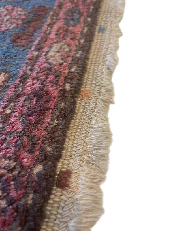 Authentic Hand Knotted Persian Hamadan Rug 125 × 195 cm | Vintage Wool Carpet — photograph 17