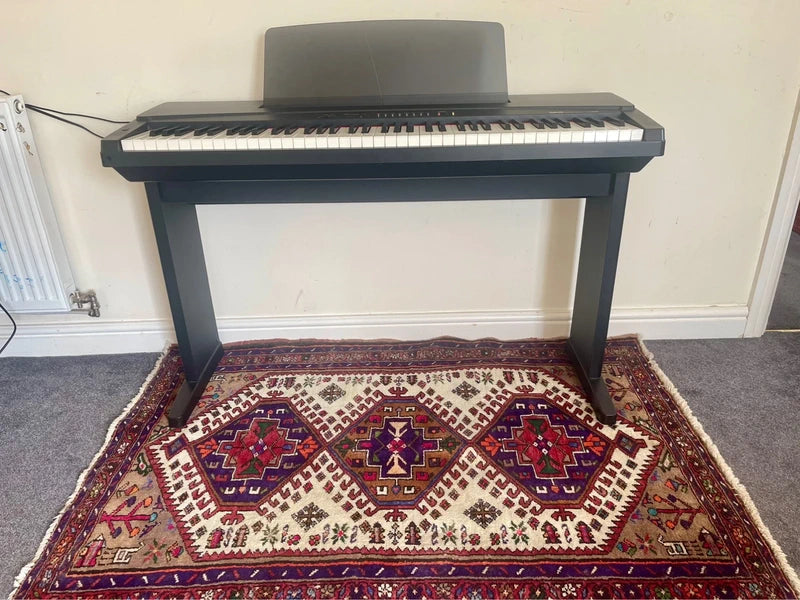 Vintage Persian Handmade Wool Rug – 145 x 102 cm – Tribal Geometric Design — photograph 5