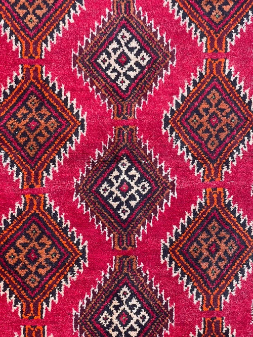 Beautiful handmade tribal wool rug, approx 178 x 100 cm — photograph 2