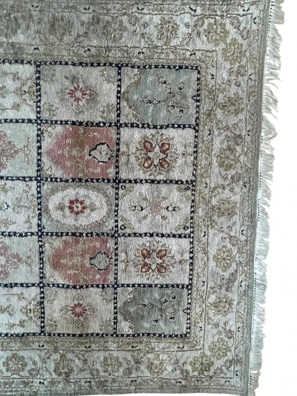 Handmade Cotton on Cotton Rug 125 x 182 cm — photograph 6