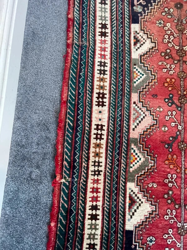 Hand Knotted Persian Tribal Rug 240 x 180 cm – Large Wool Rug — photograph 10