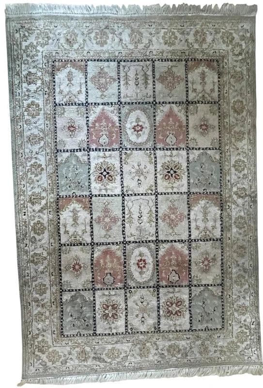 Handmade Cotton on Cotton Rug 125 x 182 cm — photograph 1