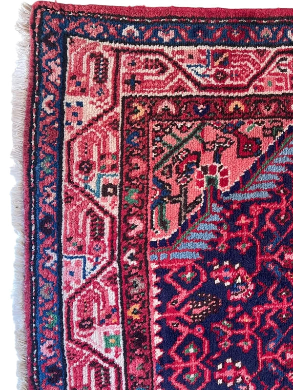 Authentic Hand-Knotted Persian Taj Abad Wool Runner (295 x 104 cm) — photograph 5