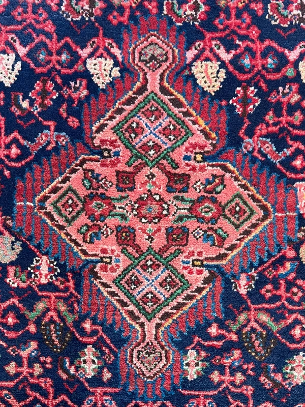Authentic Hand-Knotted Persian Taj Abad Wool Runner (295 x 104 cm) — photograph 15