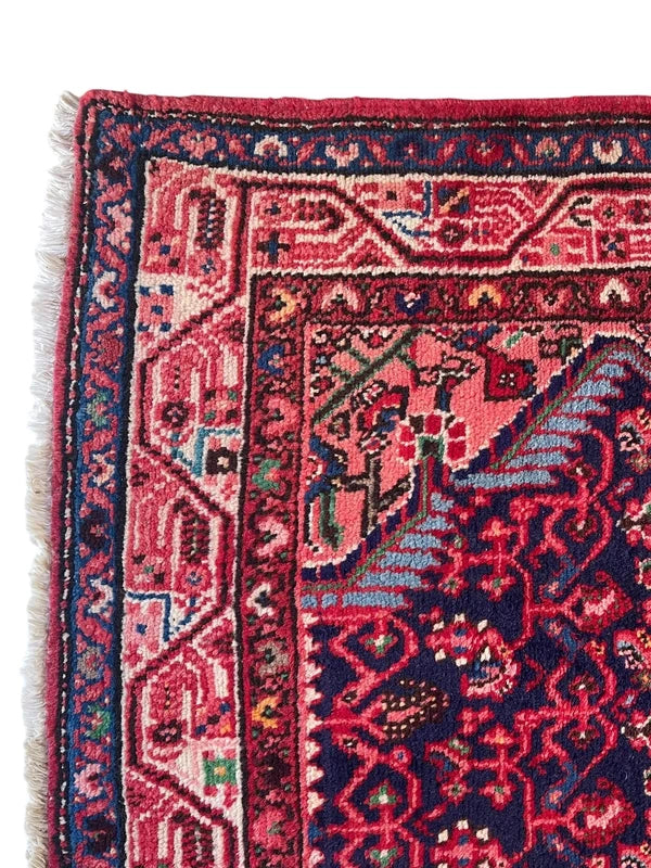 Authentic Hand-Knotted Persian Taj Abad Wool Runner (295 x 104 cm) — photograph 7
