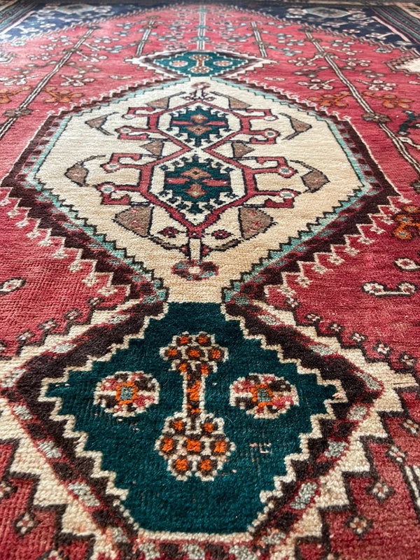 Hand Knotted Persian Tribal Rug 240 x 180 cm – Large Wool Rug — photograph 14