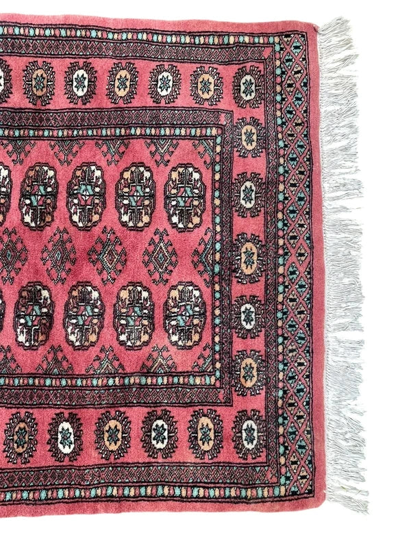 Hand Knotted Bokhara Rug 155x93cm — photograph 3